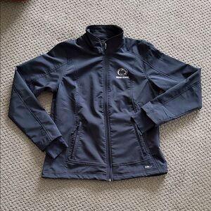 Women's Penn State Navy Utility Softshell Jacket: Nittany Lions